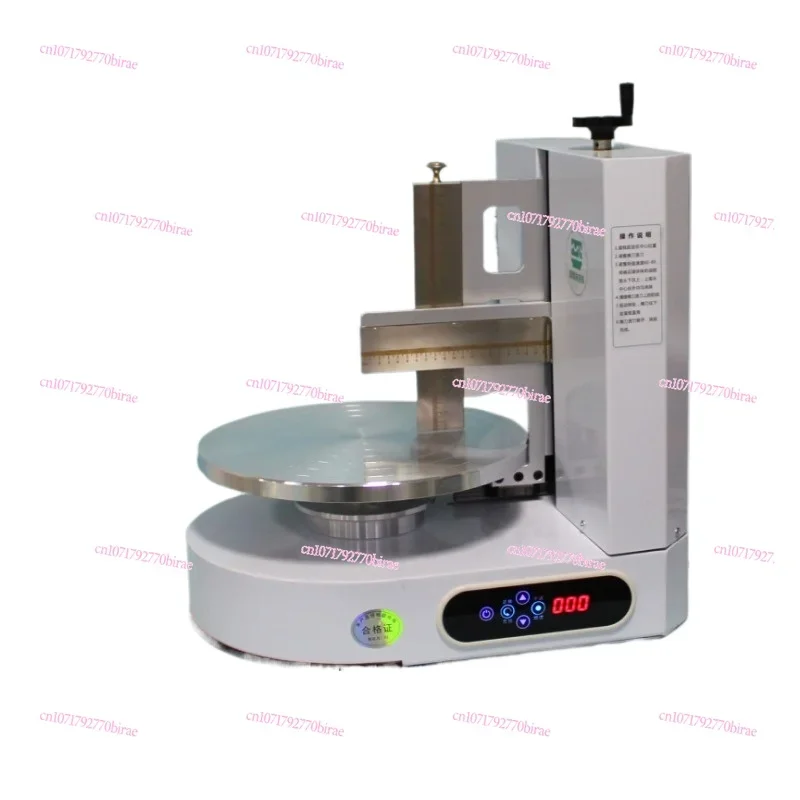 Birthday cake semi-automatic embryo wiping machine, face  embryo touching machine, lazy baking equipment, applying cream