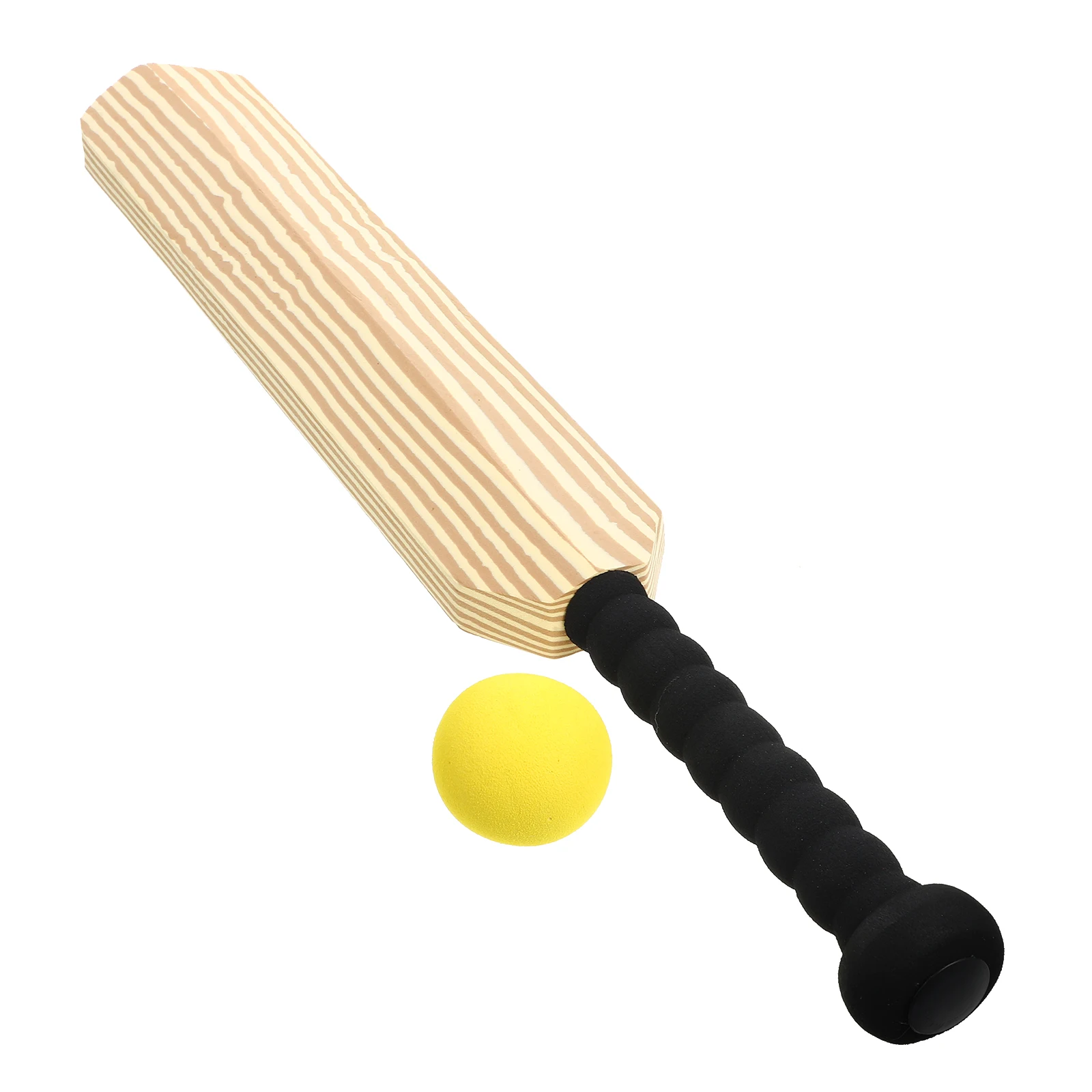 

EVA Set 24 Inch Bat Wood Grain Kids Sports Toy Activities Parent-child Play Ball Children Smasher Set