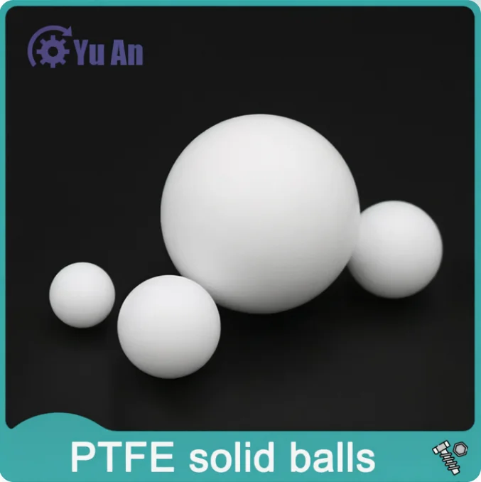 Solid PTFE Balls F4 Ball Plastic Ball Precision Bearings Rolling Bead 3/4/5/6/6.35/7/8/9/9.5/10/12/12.7/14/15/16/18~82mm