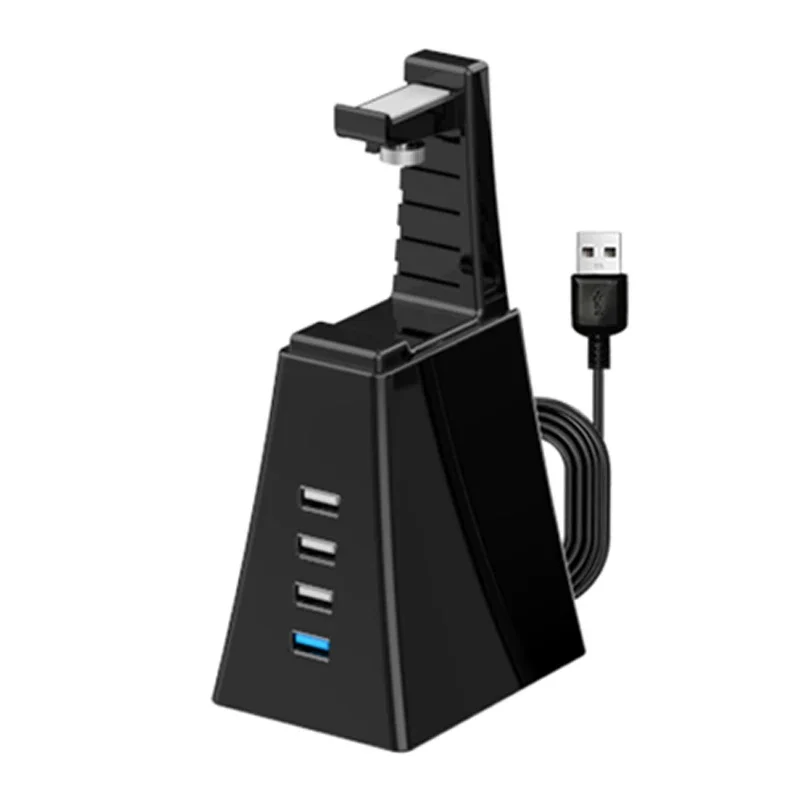Adjustable Vertical Laptop Stand Holder for Dual , Space-Saving Desktop