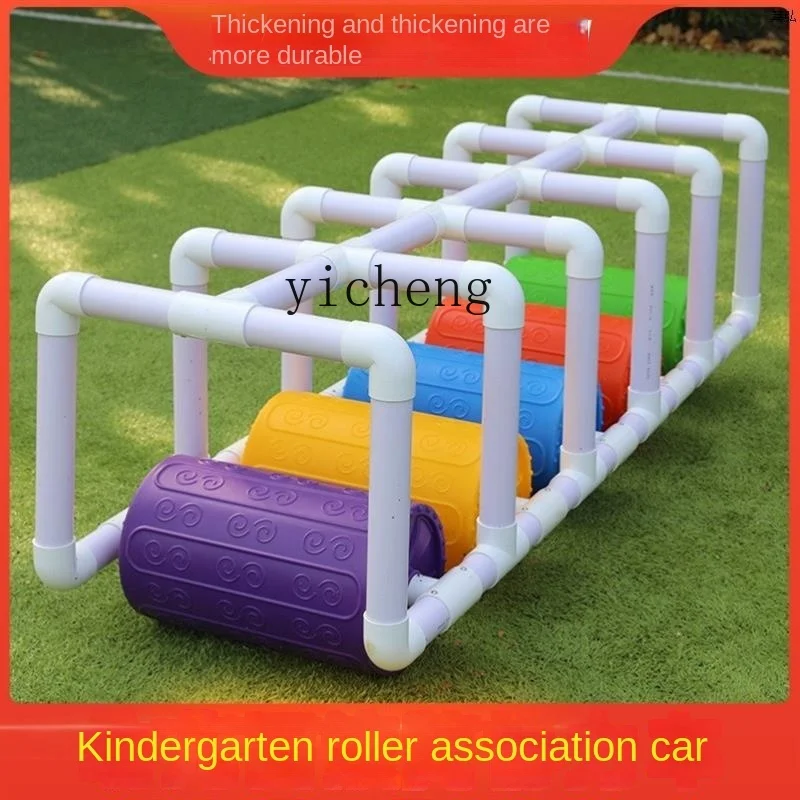 XL Kindergarten Multi-Person Colorful Roller Joint Car attrezzature per sport all'aria aperta per bambini