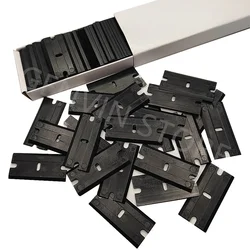 Plastic /Metal Razor Blade Scrapers for the Window of the Car Vinyl Film Cleaning Adhesive Glass of Ceramic Powder Remover Tool