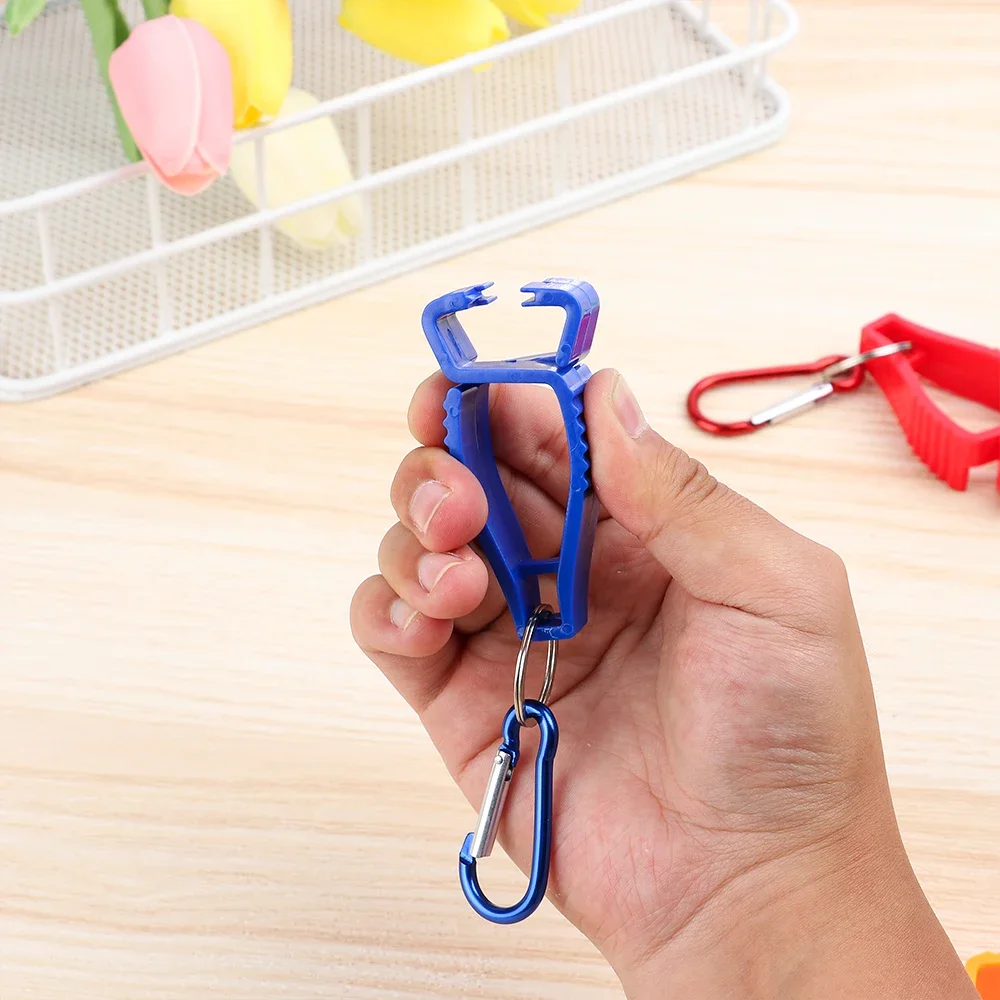 1PC Multifunctional Glove Clip Holder Hanger Guard Labor Work Clamp Grabber Catcher Safety Work Tools Outdoor Glove Grabber Clip