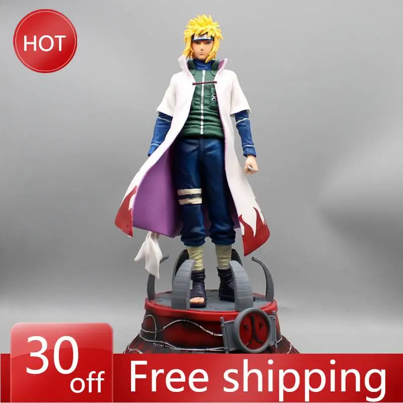 

37cm New NARUTO Anime Figure Namikaze Minato Peripheral PVC Model Collect Statue Desktop Decoration Ornaments Birthday Gift Toys