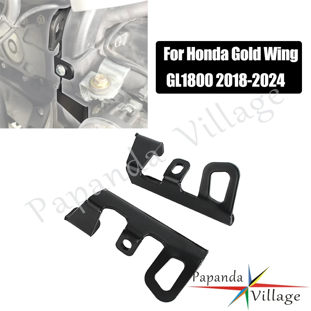 Motorcycle Steel Front Tie Down Mount Bracket Strapdown Point Fit For Honda Gold Wing GL1800 GL 1800 2018-2024 2019 2020 2021