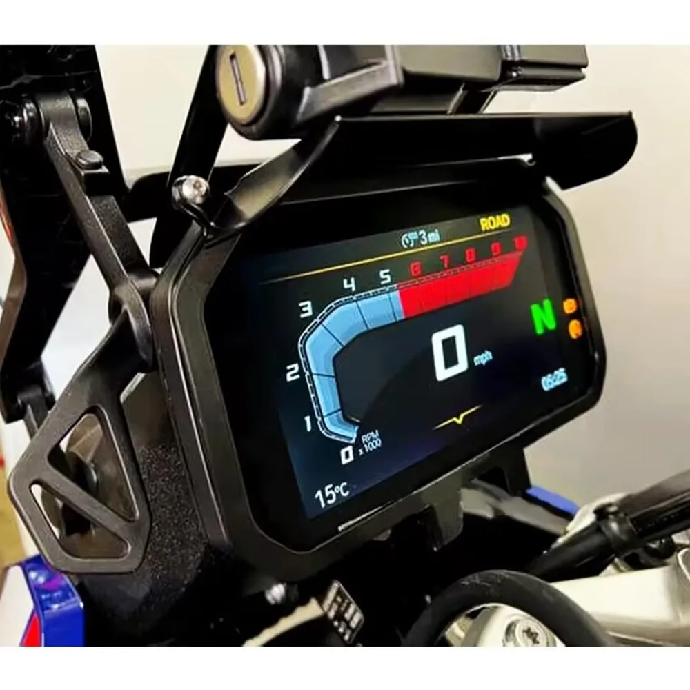 Para BMW R1300GS Trophy/TE 2023 2024 R 1300 GS cubierta de marco de medidor de aventura TFT protección antirrobo Protector de pantalla protector de instrumento