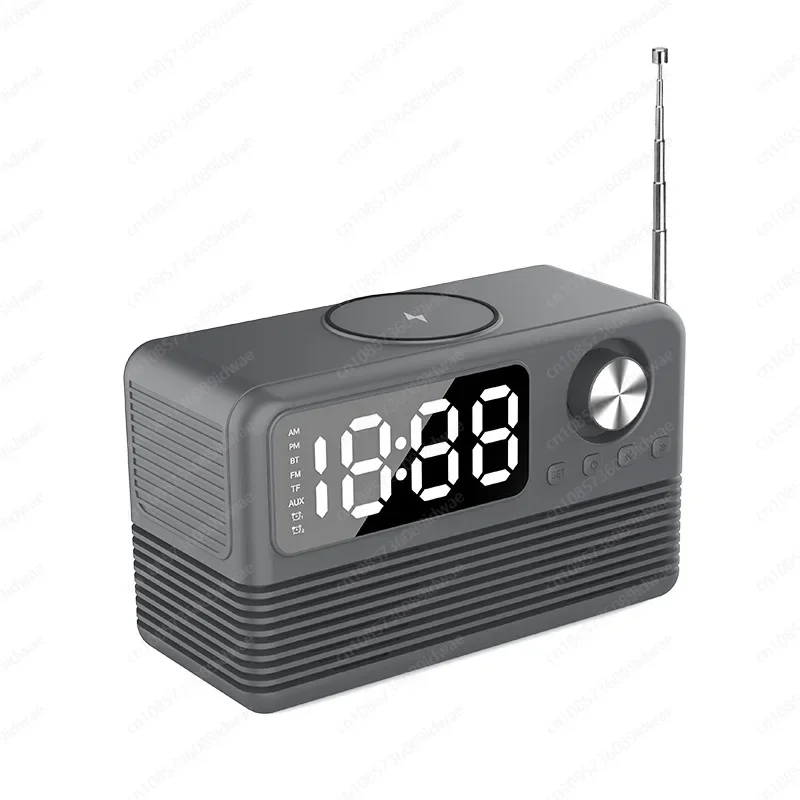 

Clock LED Audio New Hotel Supplies Retro Wireless Charging Bluetooth Audio