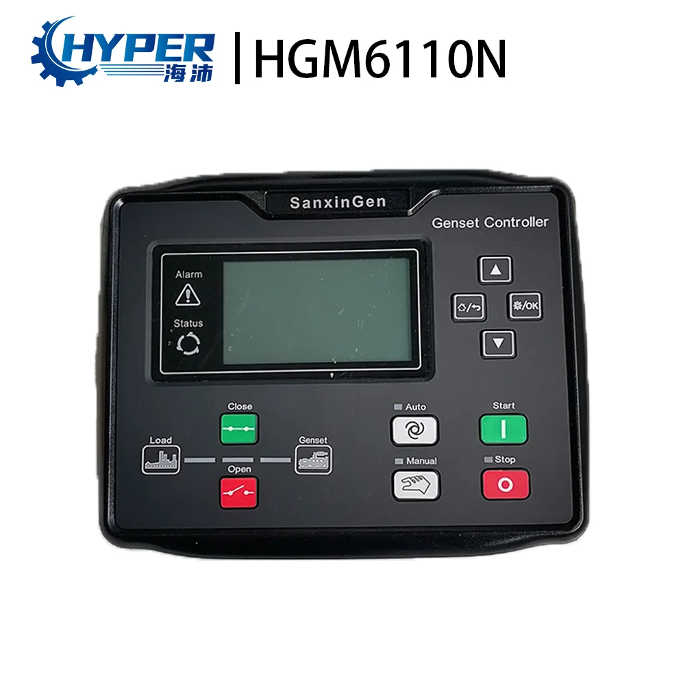 SmartGen HGM6110N Copy Genset Control Module AMF Auto Start Stop Controller LCD Display Panel Genset Accessories Parts