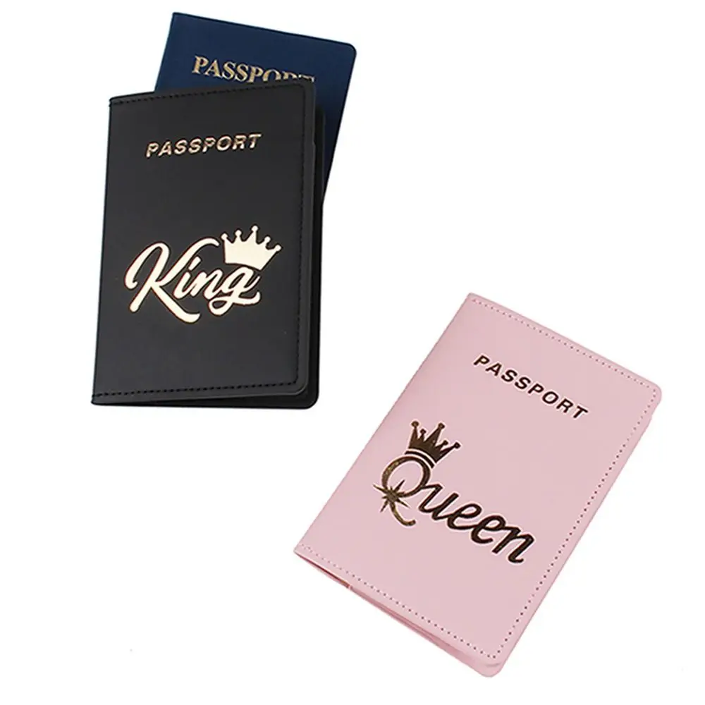 Waterproof Passport Cover Portable Light-weight PU Leather Certificate Storage Bag ID Card Pouch Unisex