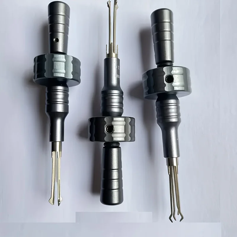 GOSO Cross Lock Repair Tools House Door Lock Fixure Pins Set - 6.0mm 6.5mm 7.0mm - Key Making Tools for Security Hardware