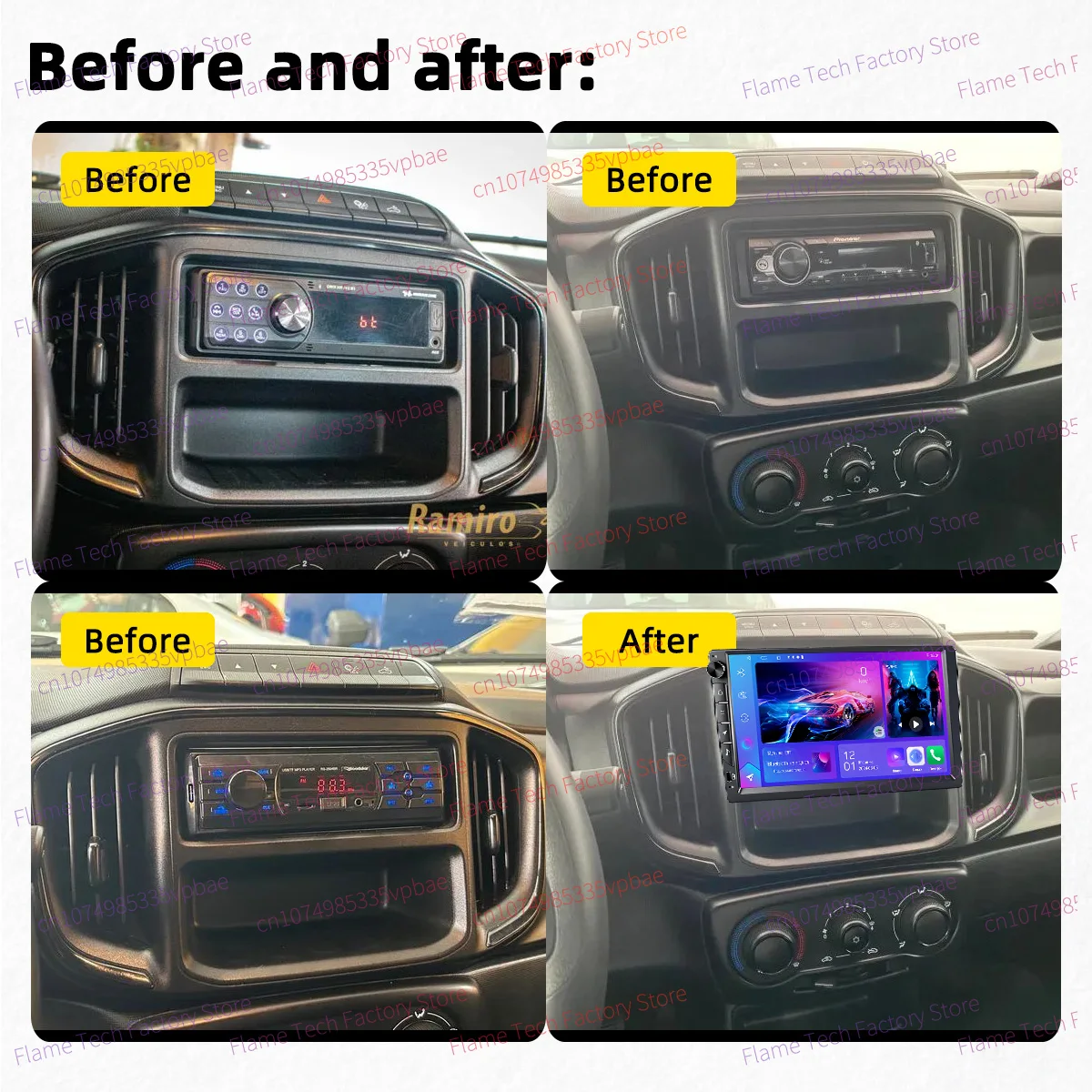 Car Stereo for Fiat Strada 2020-2024 9