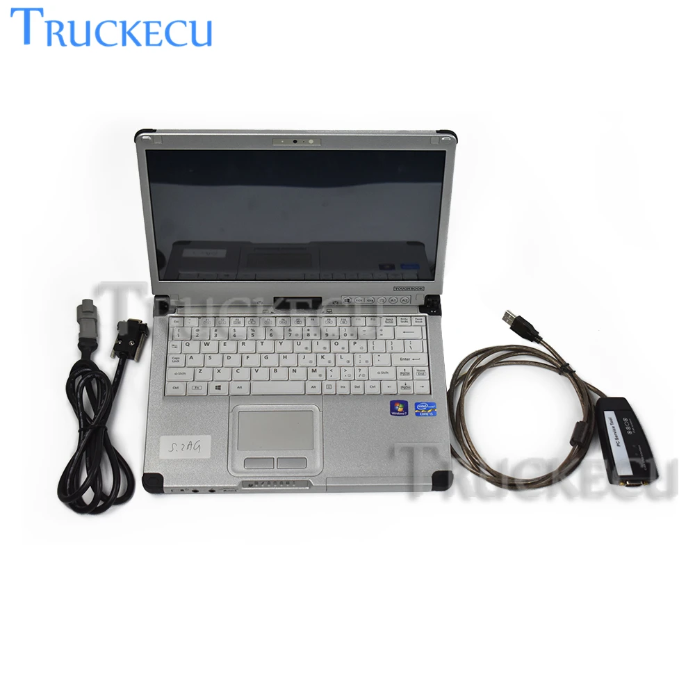 Forklift diagnostic scanner V4.98 Hyster PC Service Tool Ifak CAN USB hyster diagnositc tool Hyster+Thoughbook CF C2 Laptop