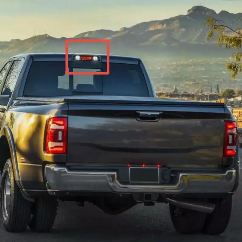 White LED Smoke Third 3rd Brake Light For Dodge RAM 2500 3500 20010-2018 High Mount Third Brake Accessories Tail Rear Cargo Lamp