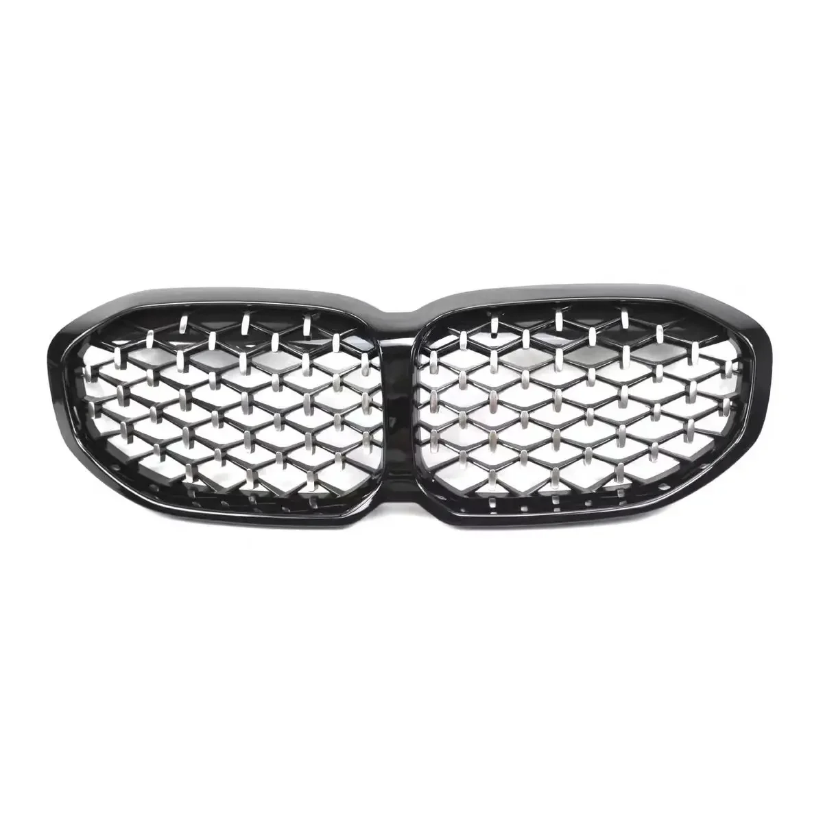 Diamond Full Black /Diamond Black Frame Chrome Point/Diamond Chrome for  1 Series F40 Car Grills  Accessories