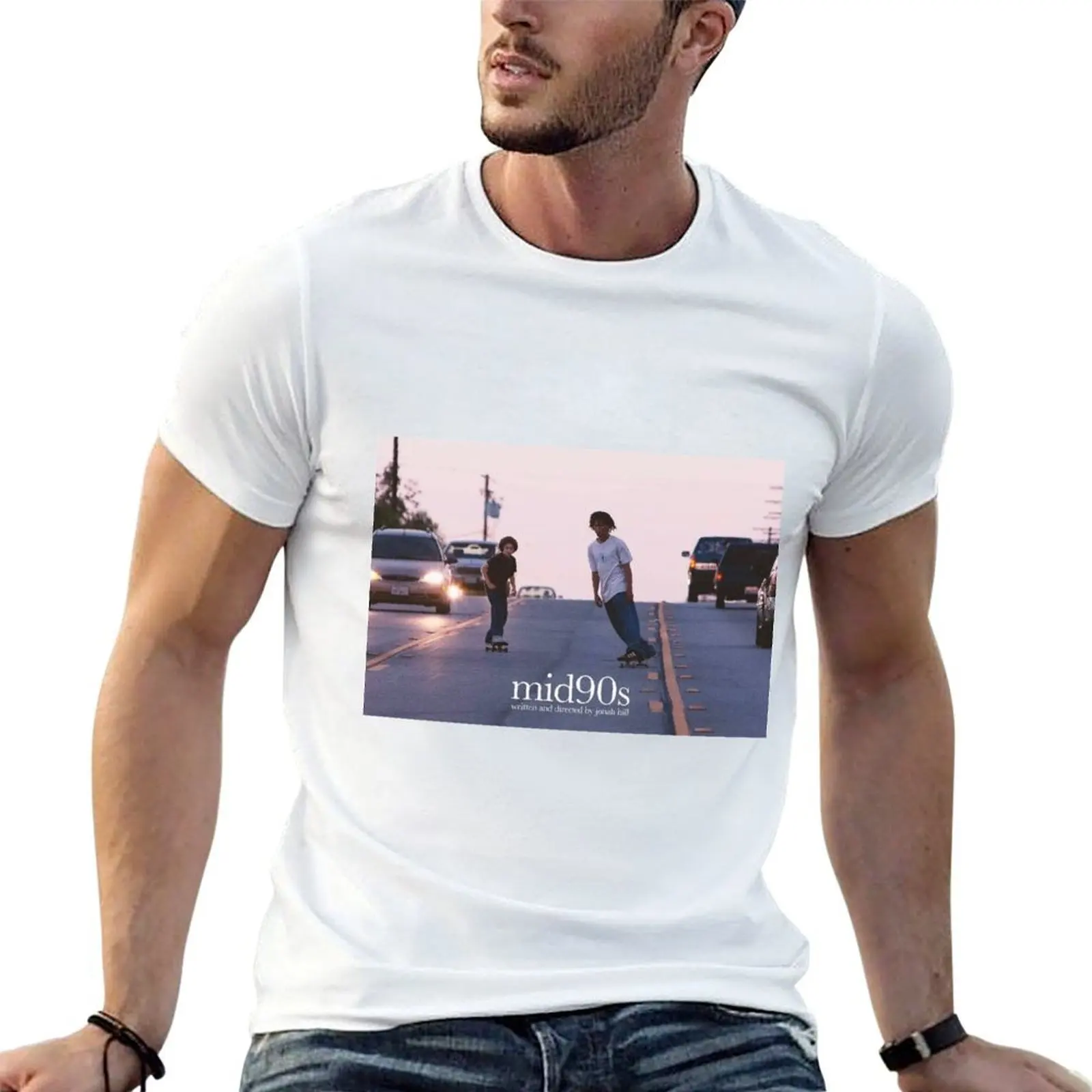 mid90s aesthetic poster T-Shirt vintage graphic tee custom t-shirts clothing for men