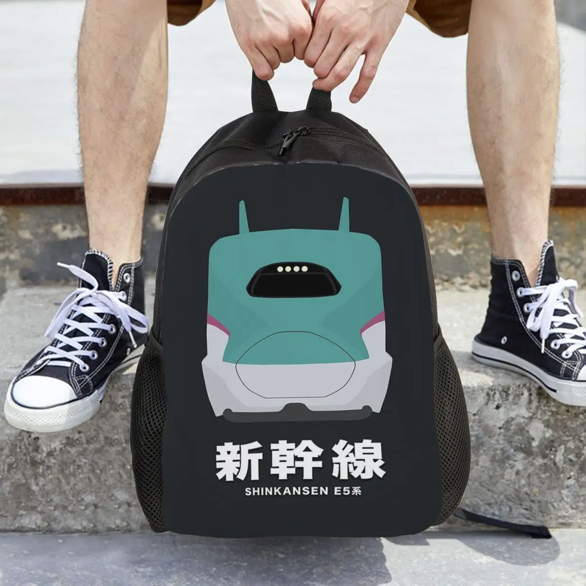 

Японские скоростные поезда Shinkansen, рюкзак, вместительная сумка для мальчиков и девочек, школьная сумка, сумки на плечо для мужчин и женщин