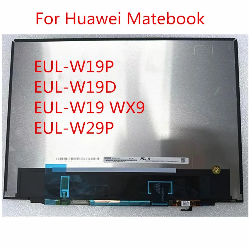 

13.0 "For Huawei Matebook X 2020 EUL-W19P EUL-W19D EUL-W19 WX9 EUL-W29P LCD Display Touch Screen Assembly 3000X2000