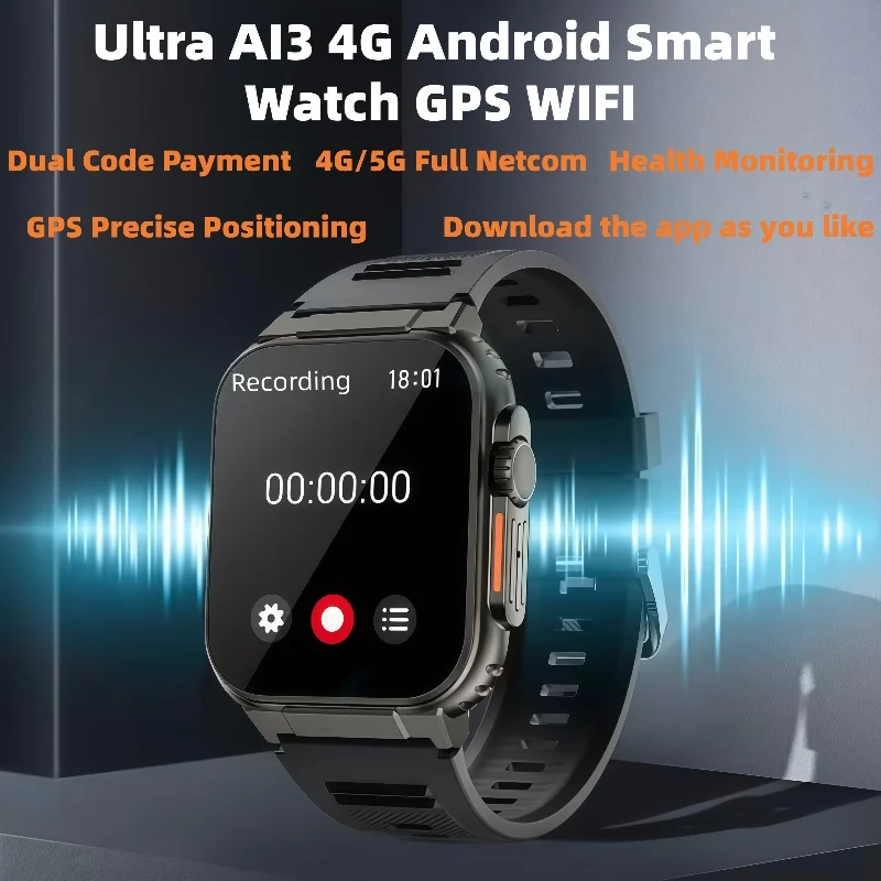 

Ai3 New Smart Watch GPS Bluetooth Earphones Sound Quality Bluetooth Call For Men and Women Sports Smartwatches