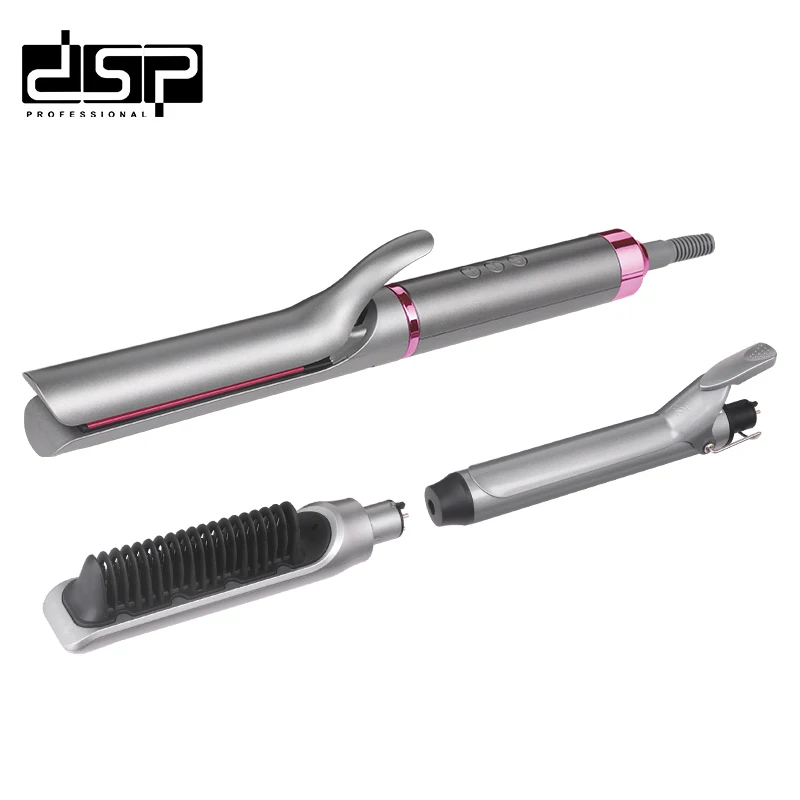 DSP Fast Heating Seven-Speed Temperature Adjustment Three-In-One Multi-Functional Household Hairdressing Set