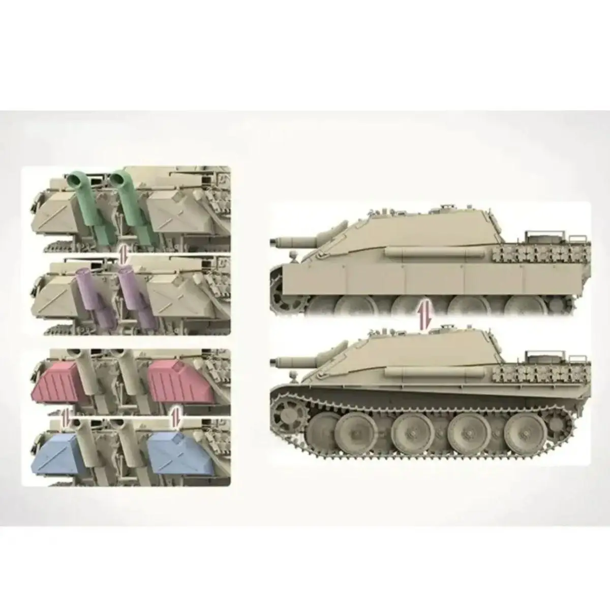 TAKOM MODEL 35002 1/35 Scale Germany Jagdpanther G2 (Sd.Kfz.173