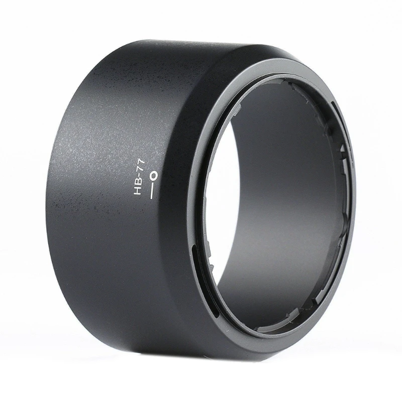 Cylinder Bayonet Lens Hood Replace HB-77 for Nikon AF-P DX Nikkor 70-300mm f/4.5-6.3G ED VR / 70-300 mm f4.5-6.3G ED HB77 HB 77