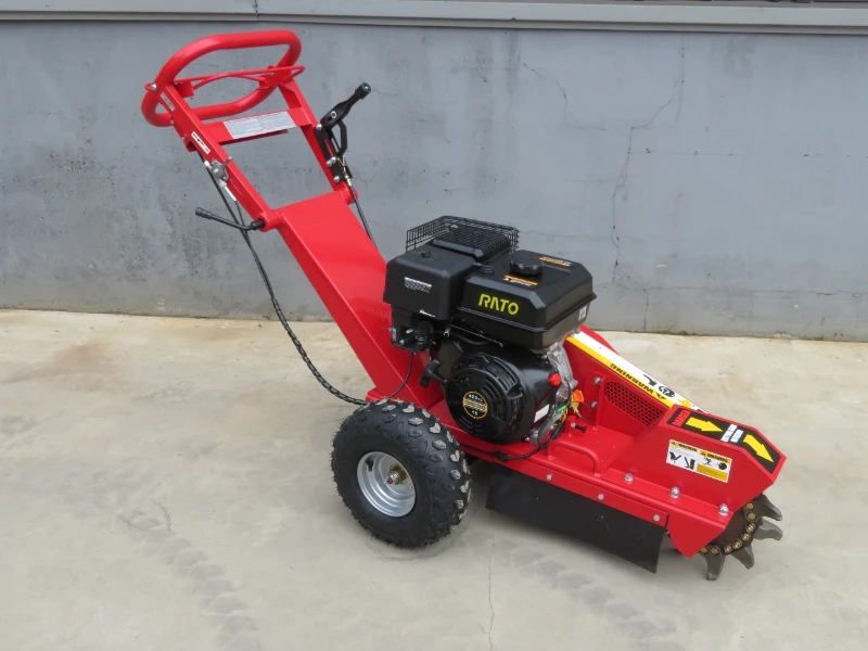 15hp Stump Grinder Machine Sump Grinder Teeth Drum Brake  Tree Stump Remover Machine15hp Gasoline Engine Recoil Start