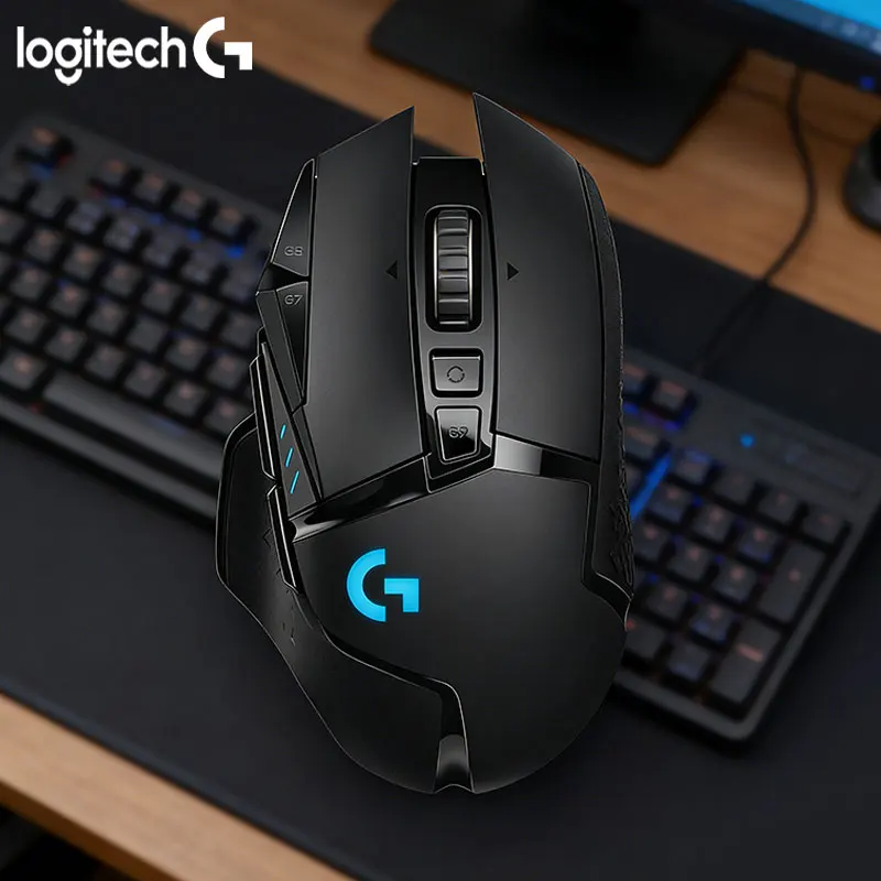 Logitech G502/G502HERO/M750 Multi-device office mouse, silent buttons, suitable for business office laptops