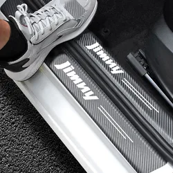 Car Door Sill Guard Plate Threshold Protector Running Entry Board Pedal Cover for Suzuki Jimny Car Accessorie Anti Scratch