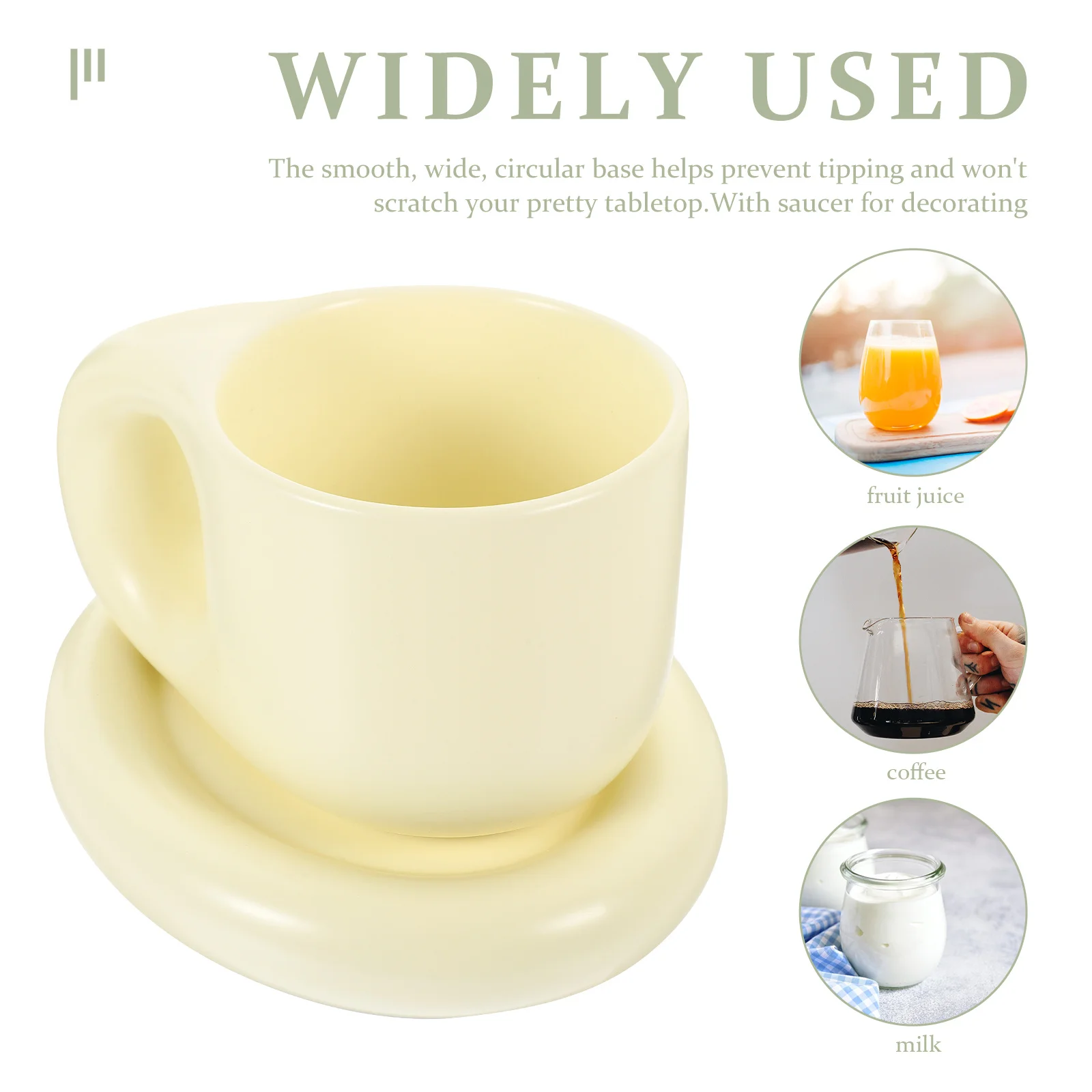 

1 комплект, керамическая массивная кофейная кружка, чашка с толстой ручкой и блюдцем, скандинавский стиль для чая, кофе, латте, прочная массивная кружка