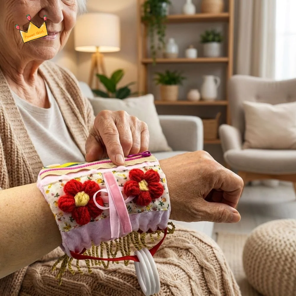 

Multi-sensory Stimulation Alzheimer's Sensory Arm Fidget Sleeve Skin-friendly Decompress Sensory Calming Blanket