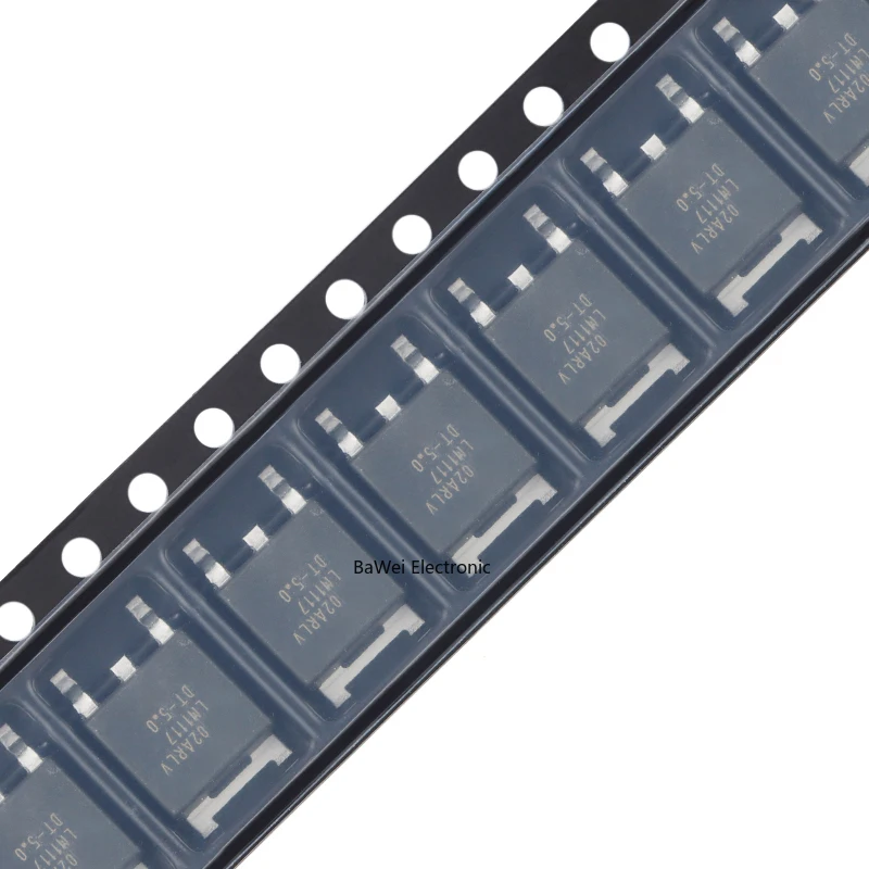 Original LM1117DTX-5.0 NOPB TO-252-3 5V 0.8A linear regulator chip（5PCS）