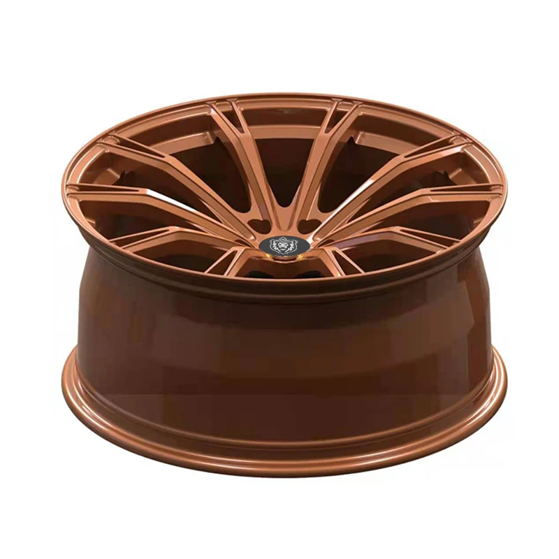 Custom Forged Rims Monoblock Forged Deep Lip Special Bronze Color Forged Alloy Wheels Rims for Cars