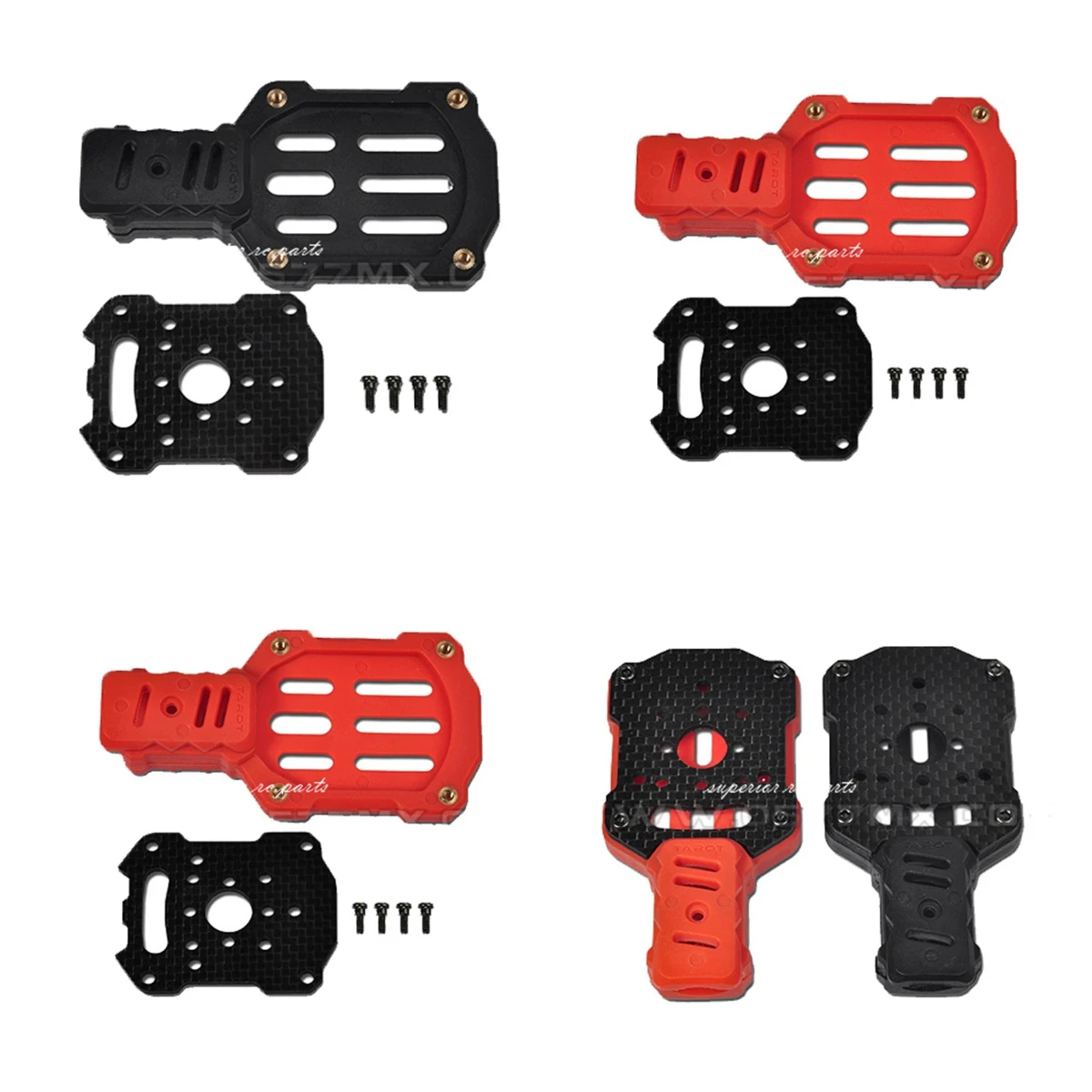 Tarot 16mm Motor Mount Fixed Installation Seat TL68B20 Black TL68B19 Red for Hexacopter Quadcopter Multicopter 50% OFF