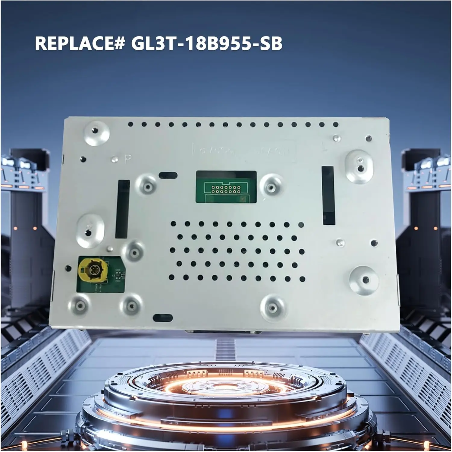 8' Sync 3 Radio Navigation Touchscreen Display für Ford Lincoln Radio 2016-2020 GL3T-18B955-SB