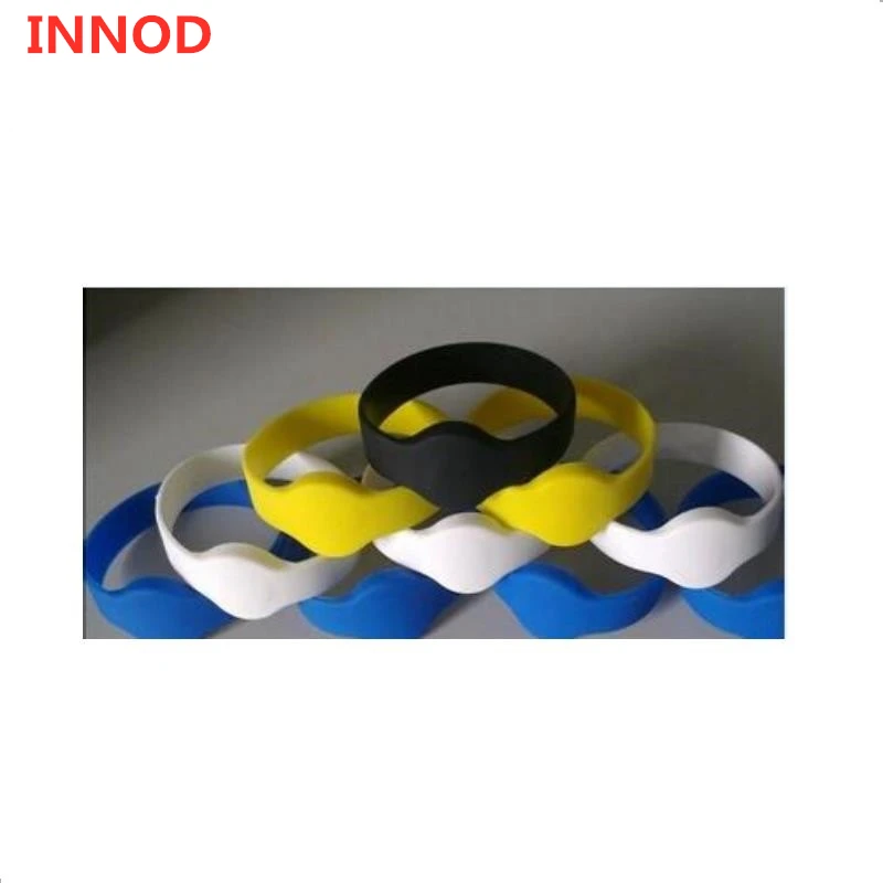 UHF 915M RFID PVC リストバンドブレスレット長距離アクセス制御時計カードアンチボディシリコンタグ