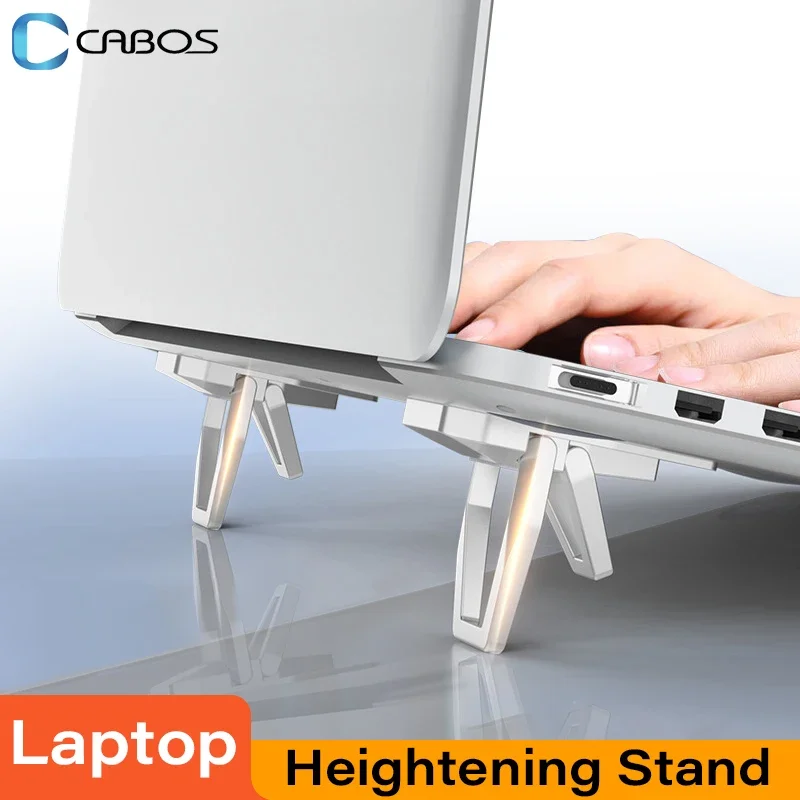 Laptop Stand For Computer Keyboard Holder Mini Portable Legs Laptop Stands For Macbook Huawei Xiaomi Notebook Aluminum Support