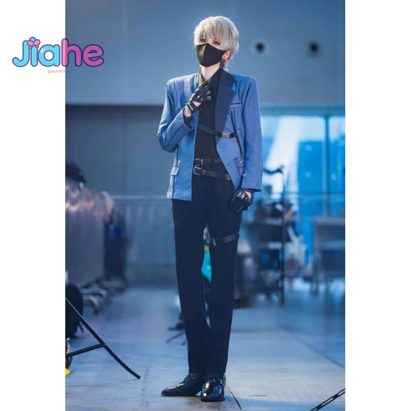 أزياء رافاييل كزيفير زين سيلوس لعبة الحب والعميق أزياء تنكرية لحفلات الهالوين بدلة وسيم وسراويل وقميص وربطة عنق للرجال مجموعة موحدة