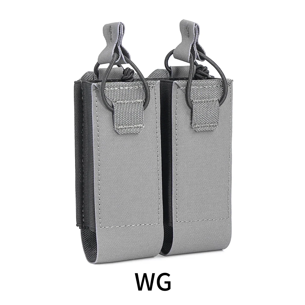 Airsoft Mag Pouch Double Single .45 Magazines Hunting Equipment Accessories Tactical Gear Airsoft Mpx P90 Ump45 Wargame Camping