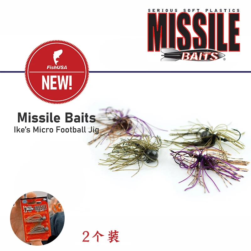 

USA MISSILE BAITS IKE MICRO JIG Miniature American Fine JIG Universal Barrier Anti-hanging