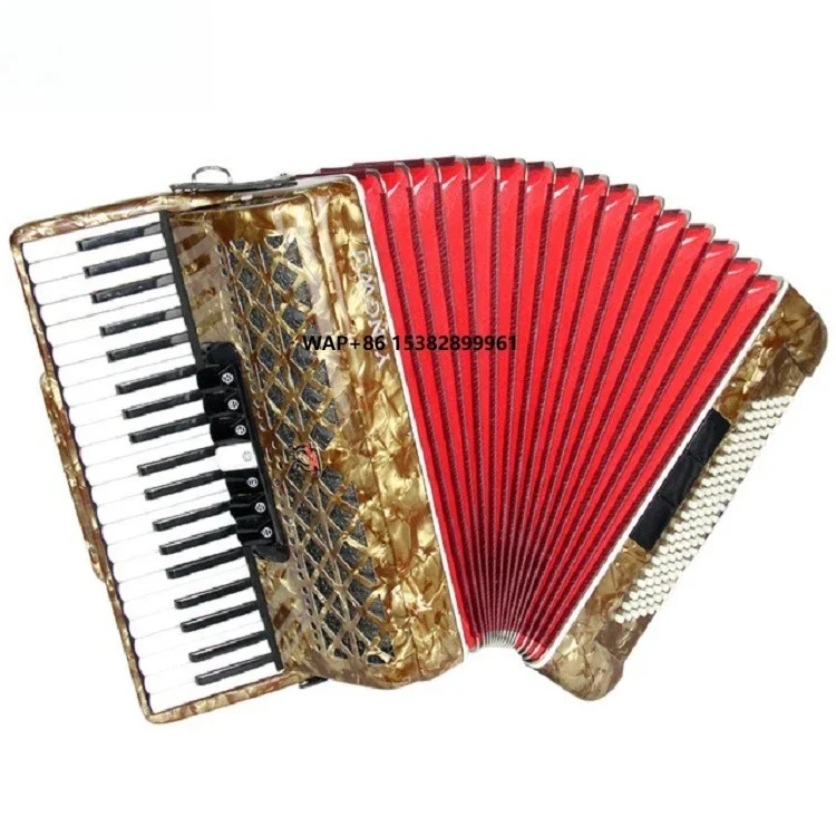 

Best Selling Three Row Spring 96 Bass 37 Keys Professional Diatonic Accordion