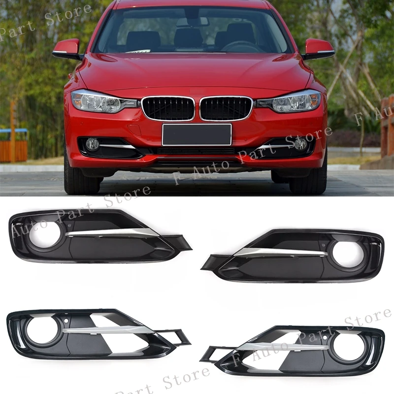 Para BMW Serie 3 F30 F31 2011-2015 luz antiniebla del parachoques delantero cubierta embellecedora marco tapa bisel 51117300737 51117300739
