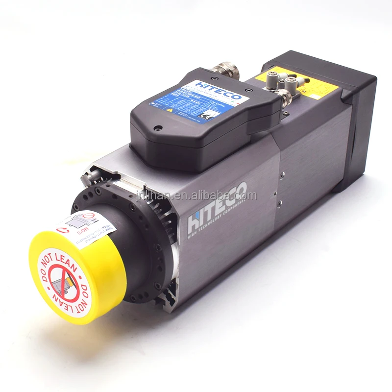 HITECO 9.5kw Air Cooling Spindle ATC Spindle Motor 380V 24000rpm 3Phases Asynchronous Motor For CNC Engraving Machine