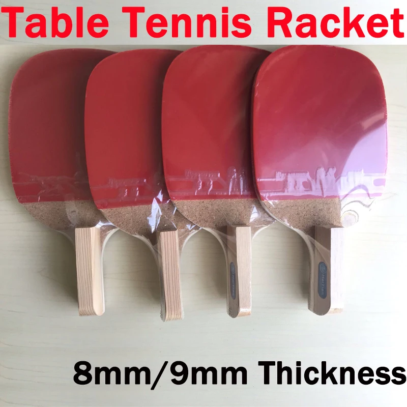 

Japanese Style Table Tennis Racket Blade 8mm/9mm Thickness Hinoki Japanese Penhold Laminated Wood Ping Pong Paddle