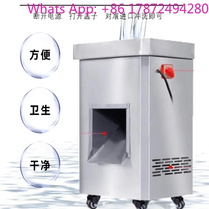 Chicken Meat Strip Cutting Machine Beef Jerky Slicer Fresh Meat Cutter