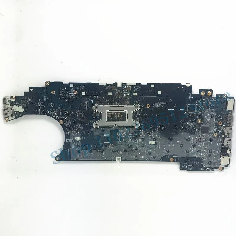 CN-0F9GJ4 0F9GJ4 F9GJ4 Con SRFFX I5-8265U CPU Per Dell 5500 Scheda Madre Del Computer Portatile EDC50 LA-G901P 100% Pieno Testato Funziona Bene