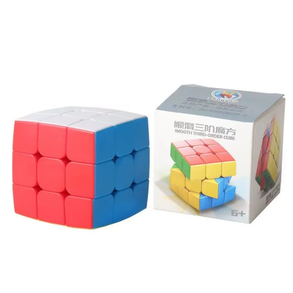 4pcs Shengshou Pillowed 2x2 3x3 4x4 5x5 Magic Puzzle Cube Professional Sengso Bread Speed Cubo Magico Cube Educational Toys