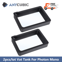 ANYCUBIC 3d Printer Parts 2PCS UV Resin Vat Tank For Photon Mono/Photon Series