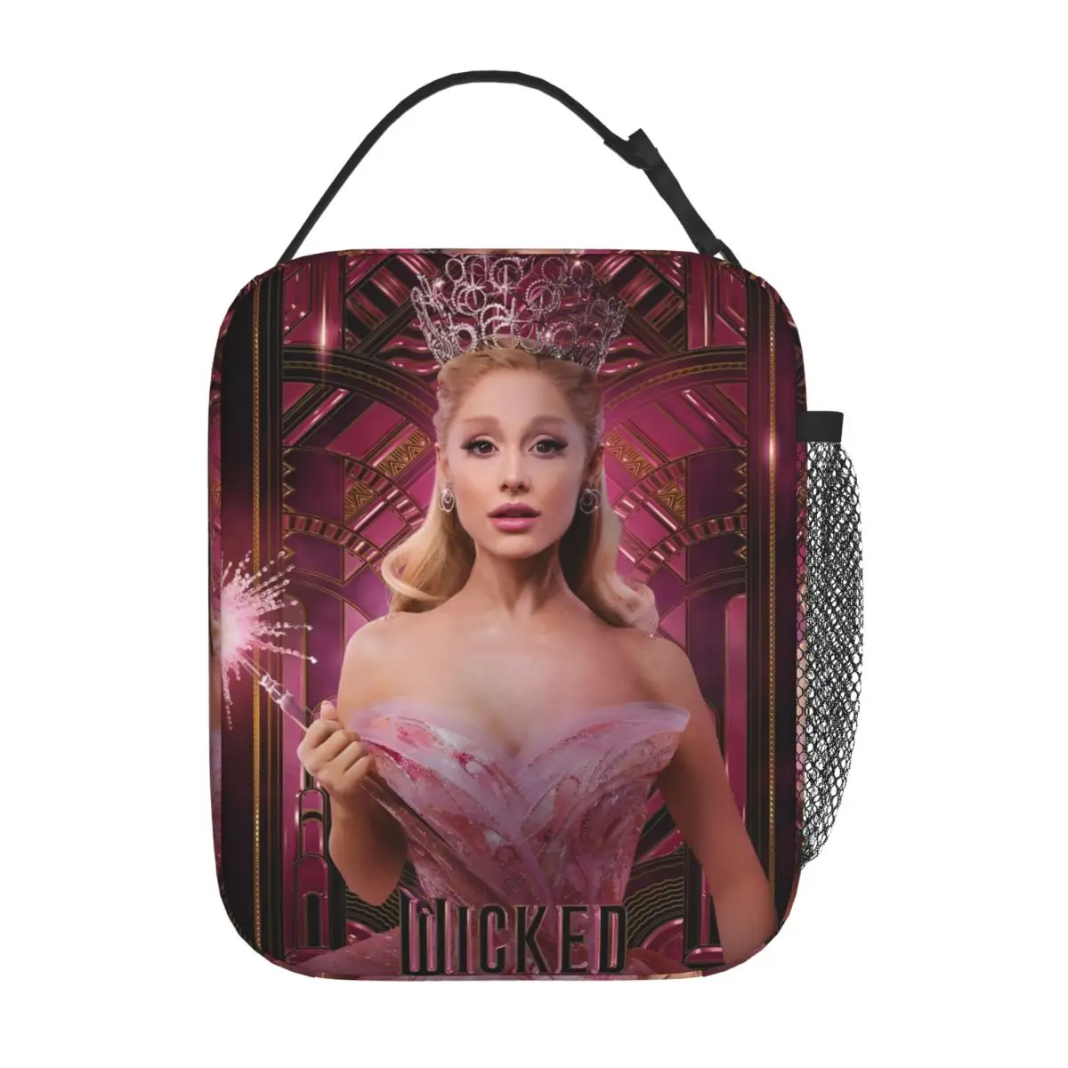 Wicked The Musical Insulated Lunch Bags Large Glinda Meal Container Thermal Bag Tote Lunch Box Work Outdoor Men Women