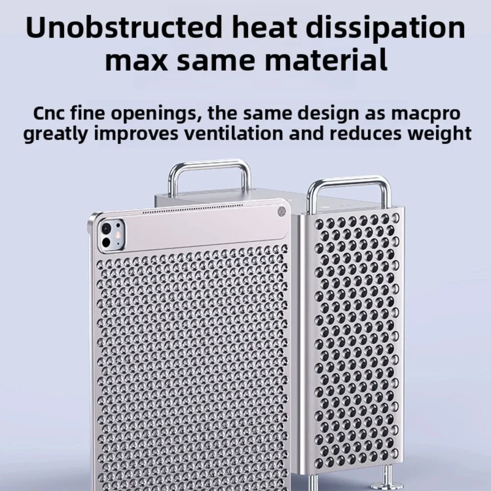 Aluminum Alloy Tablet Case with Aromatherapy for Ipad Pro Hollow Heat Dissipation Apply To IPad Pro 2024 (11 Inch / 13 Inch)