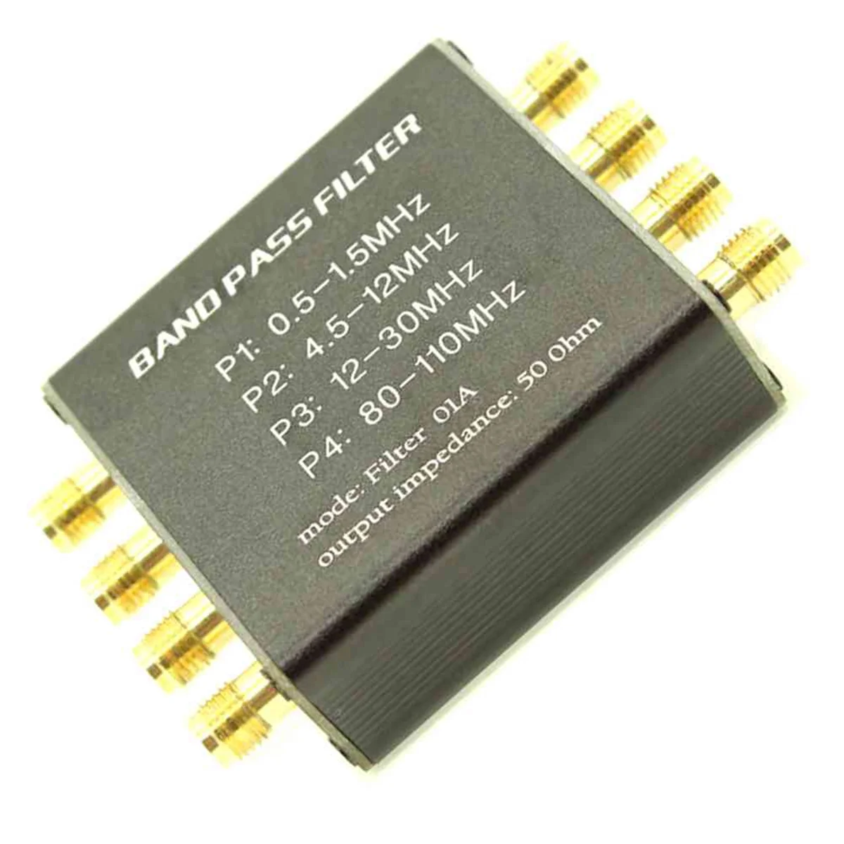 Filtr wstępny radia Malachitowy filtr wstępny radia BPF Filtr pasmowy 50 Ohm Gniazdo SMA — zdjęcie produktu 4